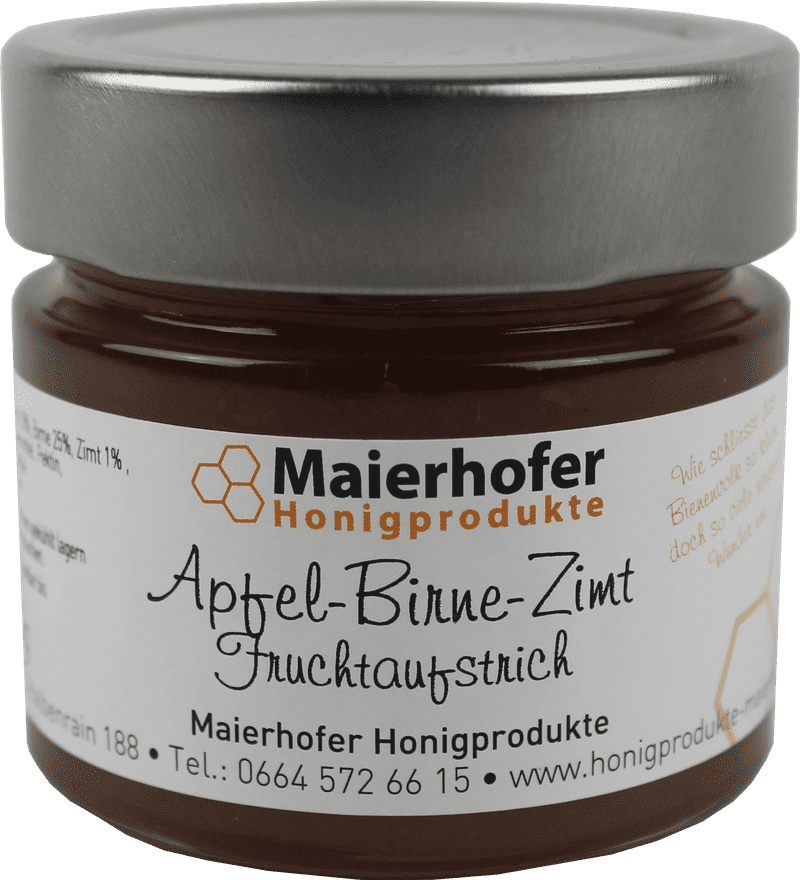 Apfel-Birne-Zimt Fruchtaufstrich